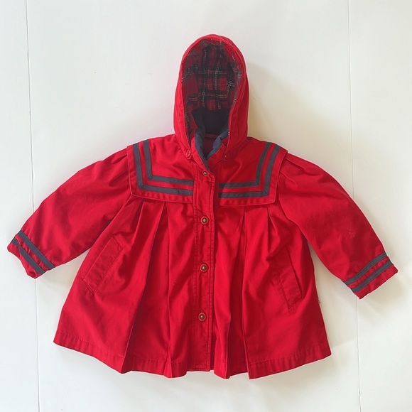 Vintage London Fog Jacket Coat With Removable Hood - Picture 3 of 6